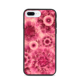 biologisch abbaubare handyhülle "rosy flower" iphone 7 plus/8 plus