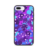 biologisch abbaubare handyhülle "purple bubbles" iphone 7 plus/8 plus