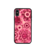 biologisch abbaubare handyhülle "rosy flower" iphone x/xs