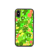 biologisch abbaubare handyhülle "green bubbles" iphone x/xs