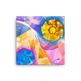 "poppy wheelflowers" leinwand 16″×16″