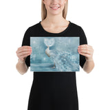 "die kühle königin" poster 21×30 cm