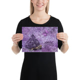 "myrtle the purple turtle" poster 21×30 cm