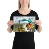 "adventureland" poster 21×30 cm