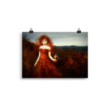poster "forest fairy" 21×30 cm