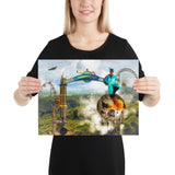 "adventureland" poster 30×40 cm