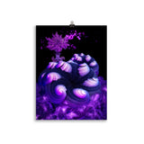 poster "purple landscape" 30×40 cm