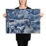 "wolkenpferde" poster 50×70 cm