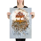 "der wunschbaum" poster 50×70 cm