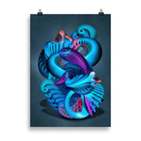 poster "organ" 50×70 cm
