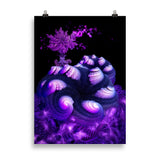 poster "purple landscape" 50×70 cm