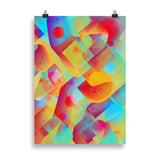 "candy colors" poster 50×70 cm
