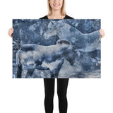 "wolkenpferde" poster 61×91 cm