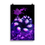 poster "purple landscape" 61×91 cm