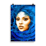 poster "die blaue kapuze" 61×91 cm