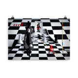 poster "chess confusion" 61×91 cm