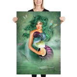 "mermaid meike" poster 70×100 cm
