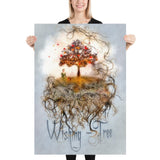 "der wunschbaum" poster 70×100 cm