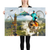 "adventureland" poster 70×100 cm