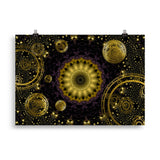 poster "kaleidoscopic cosmos" 70×100 cm