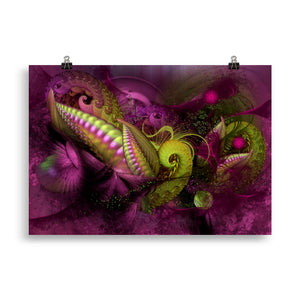 "mystic pea pods" poster 70×100 cm