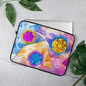 "poppy wheelflowers" laptop-tasche 15″