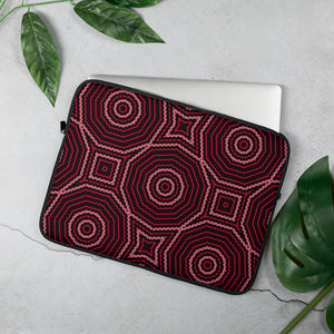 laptop-tasche mit kaleidoskop-design 15 in