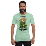 kurzärmeliges unisex-t-shirt "toxic mushroom"